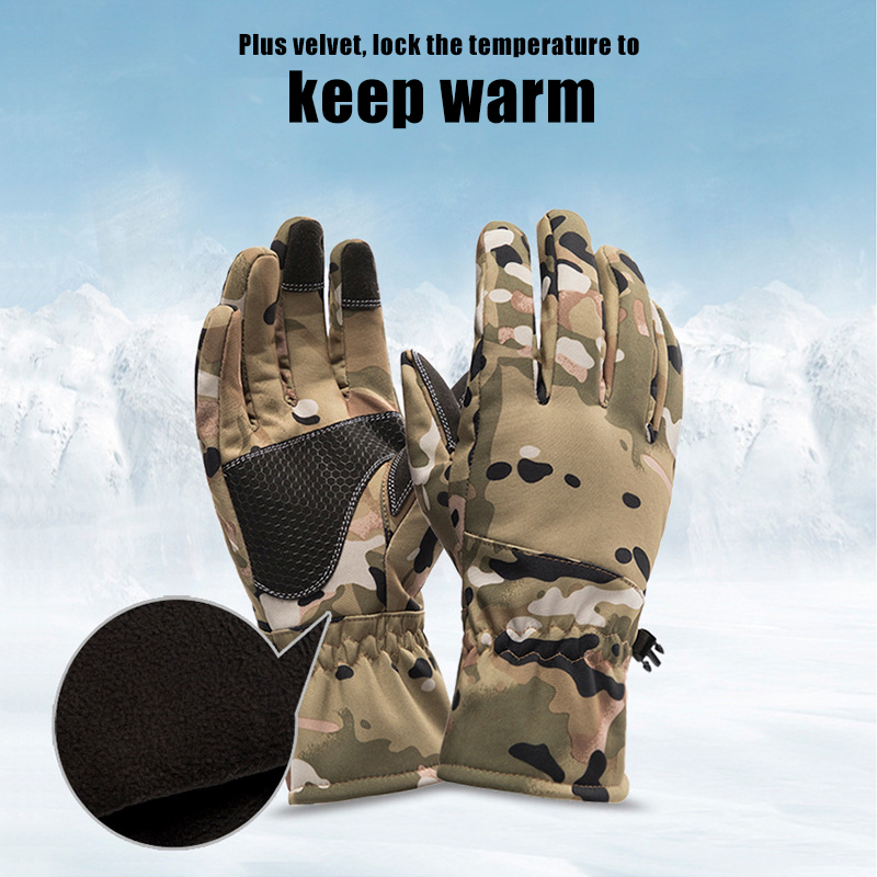 Luvas de Caça Camufladas Tátic - Fishing Gloves avaliação e preço