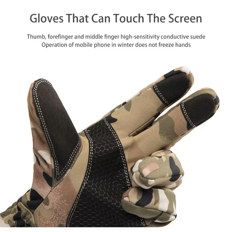 Luvas de Caça Camufladas Tátic - Fishing Gloves avaliação e preço