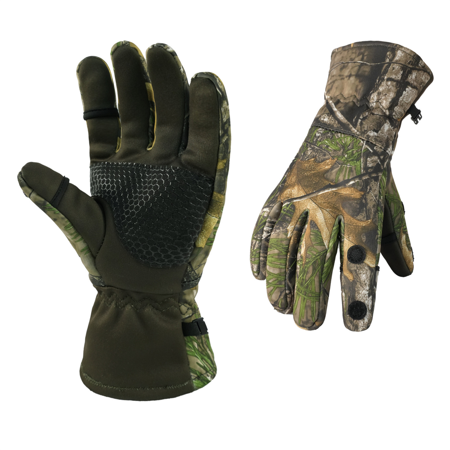 Luvas camufladas de caça biôni - Fishing Gloves avaliação e preço