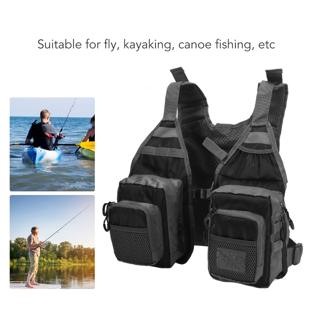 Colete de Pesca Leve com Alça  - Fishing Vest avaliação e preço